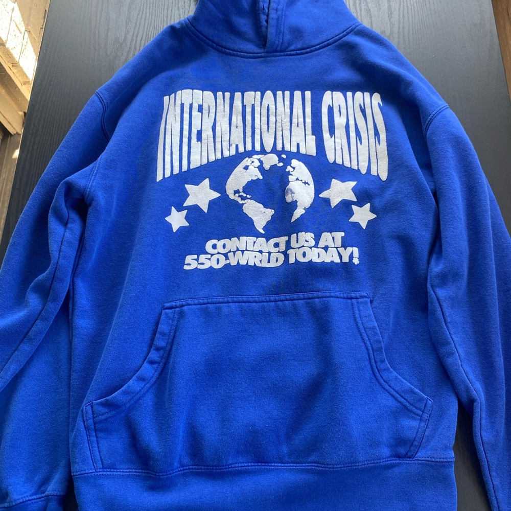 Blue Men's Hoodie